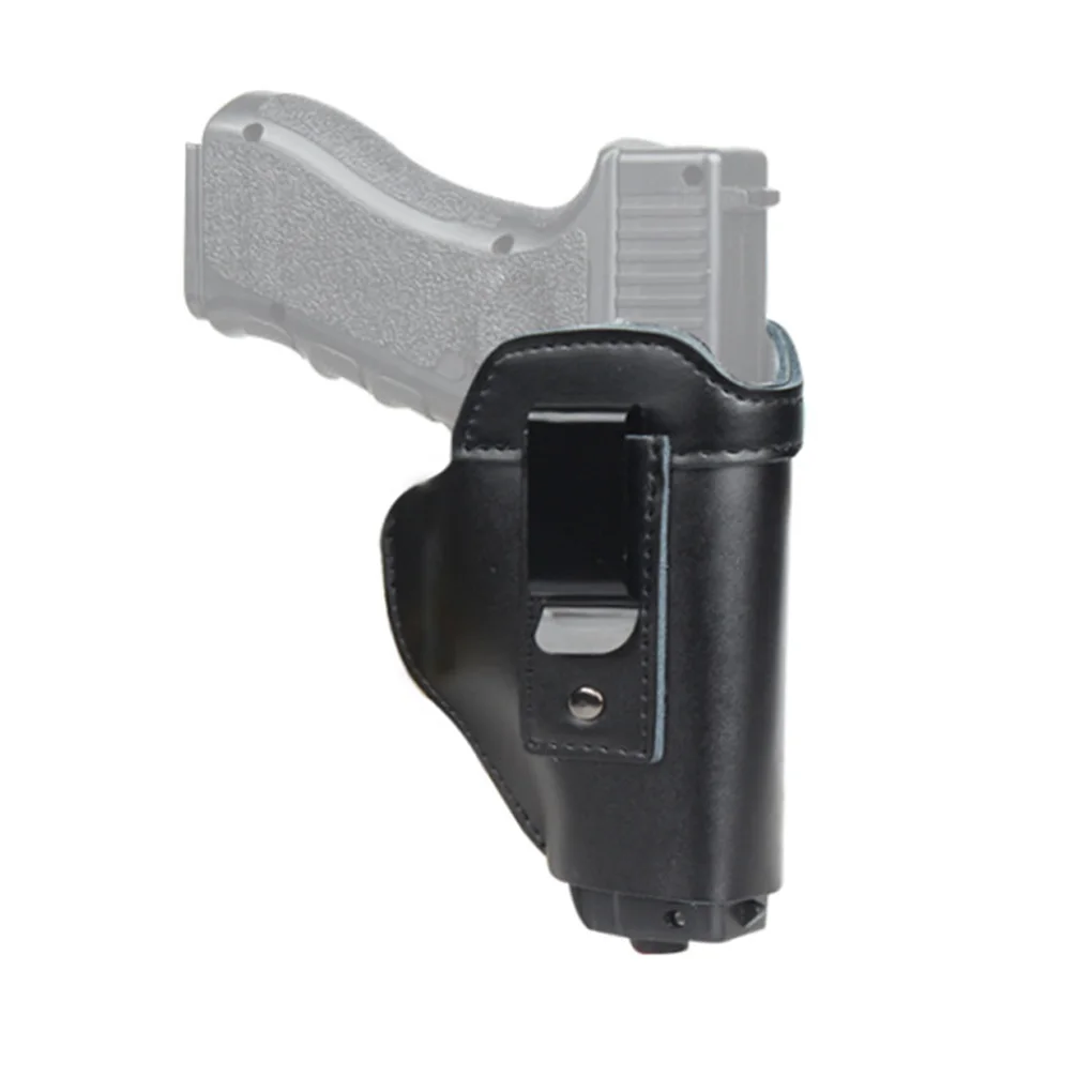 Кобура для пистолета кожаная револьверная охотничья универсальная военная