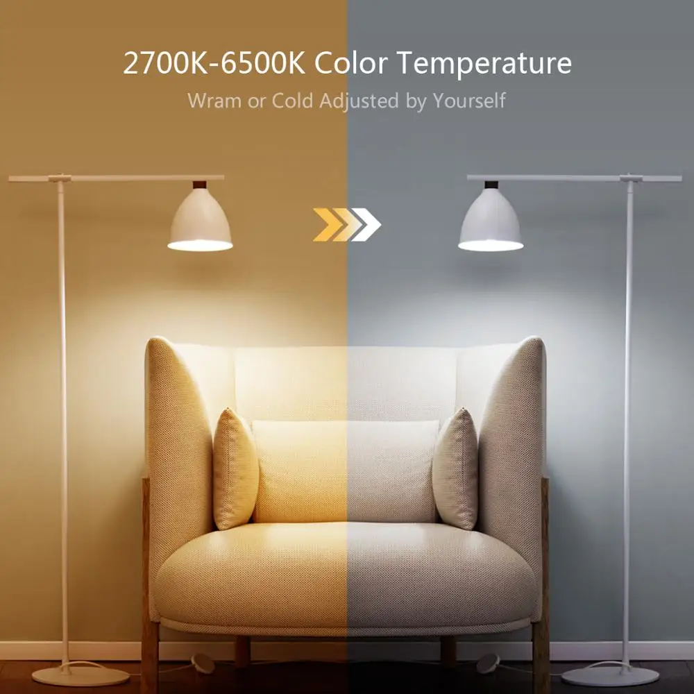 Смарт лампочка WiFi затемнения светодиодные лампы E27 работать с Apple homekit RGB 16