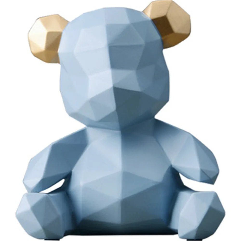 

Bear Piggy Bank Figurines Money Box Nordic Cute Birthday Gifts Bedside Table Ornaments Coins Holder Storage Boxs Crafts Kids Toy