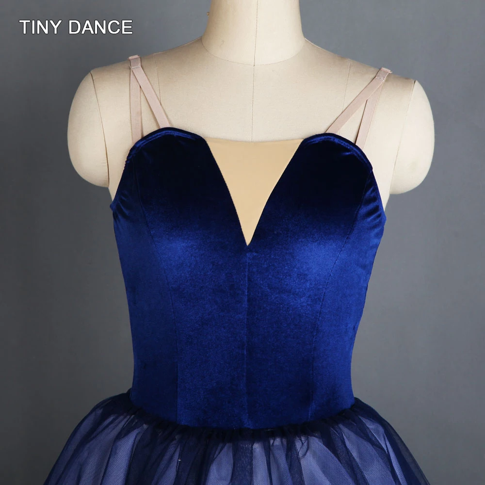 Балетное платье-пачка бархатное балетное платье с многослойным слоем 20137 |