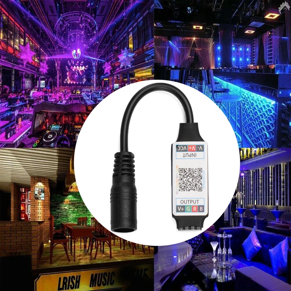 1 шт. Полезная мини светодиодная лента Bluetooth RGB управление освесветильник