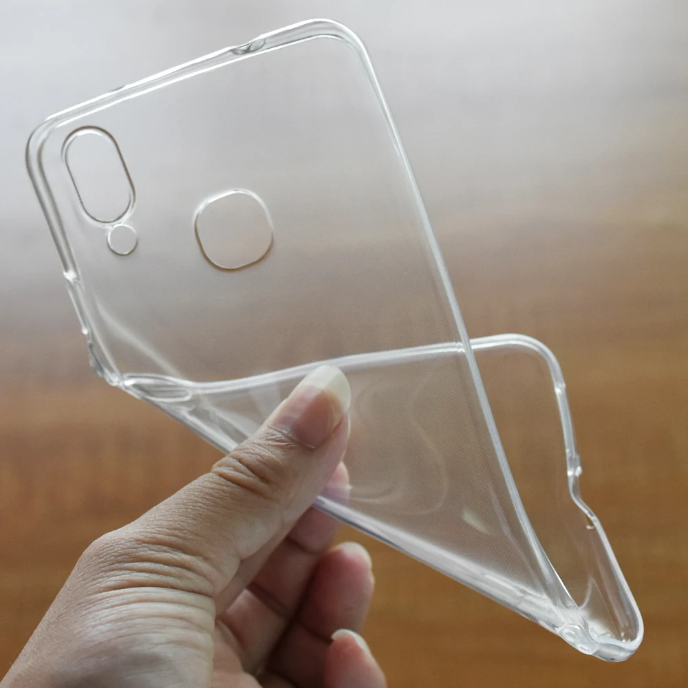 Для iPhone X XS чехол для MAX XR RONICAN тонкий прозрачный мягкий ТПУ Поддержка беспроводной