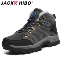 jackshibo winter outdoor hiking shoes for men climbing mountaineer sneakers mens non slip camping shoes upstream tactical shoes
