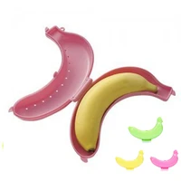 banana case cute protector box container trip outdoor lunch fruit storage box holder banana saver trip lunch travel outdoor