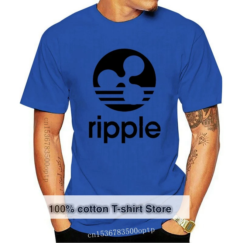 

Модная брендовая футболка Ripple XRP для криптовалюты