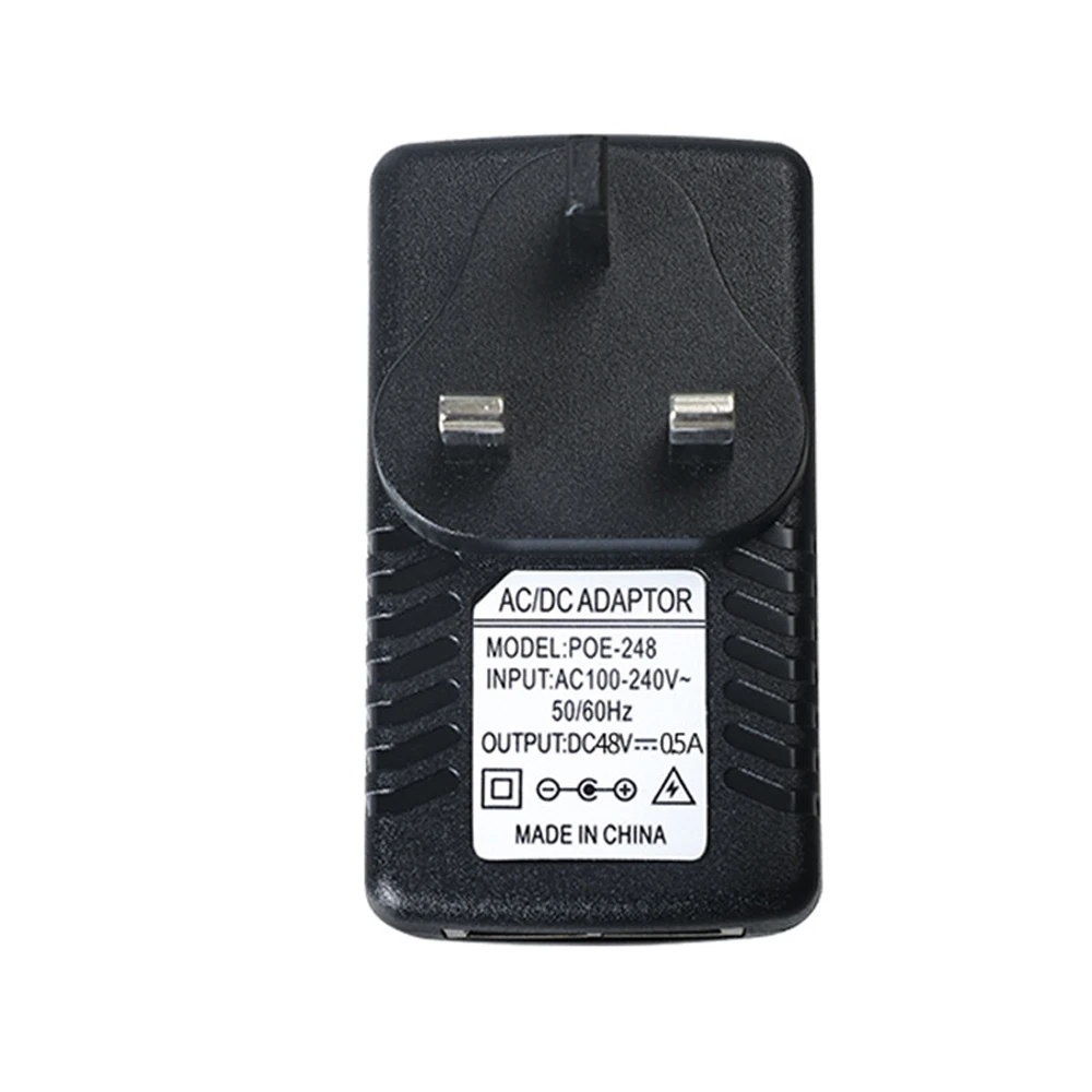 DC 48V 0.5A 24W Poe инжектор Мощность Over Ethernet-адаптер для IP Камера Wifi POE стены поставить