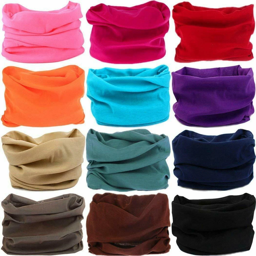 

Magic Head Scarf Hiking Cycling Bandana Neck Tube Scarf Multifunctional Outdoor Sport Face Head Wrap Cover Windproof Scarves