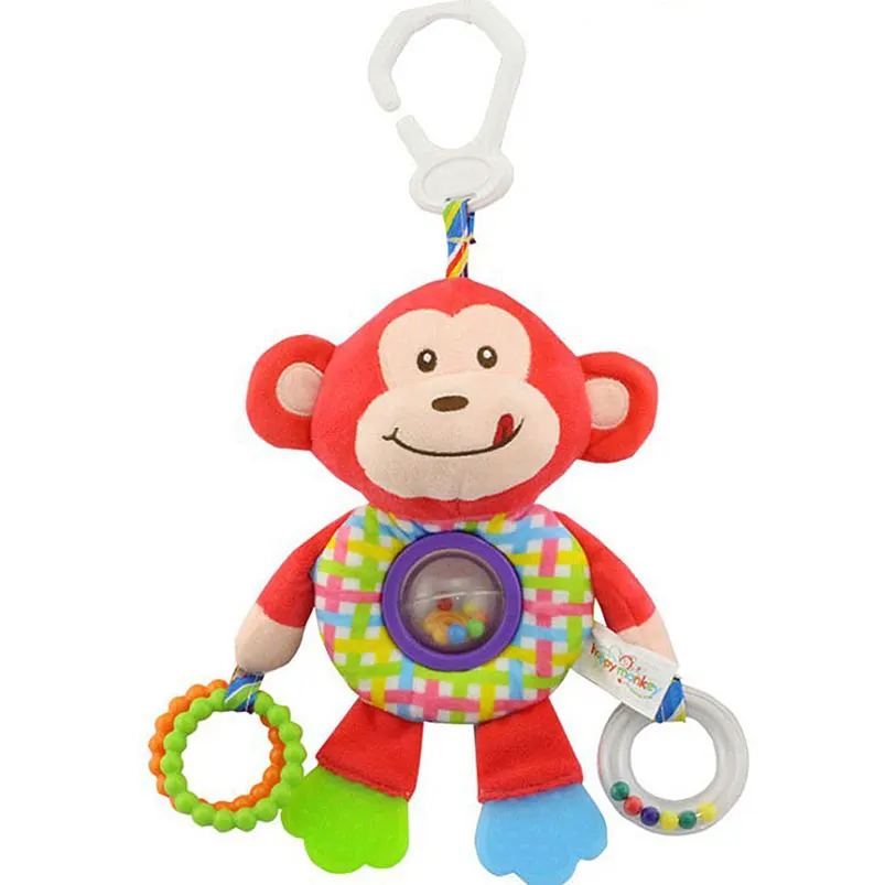 4 вида подвесных игрушек для младенцев детские красочные милые плюшевые животные