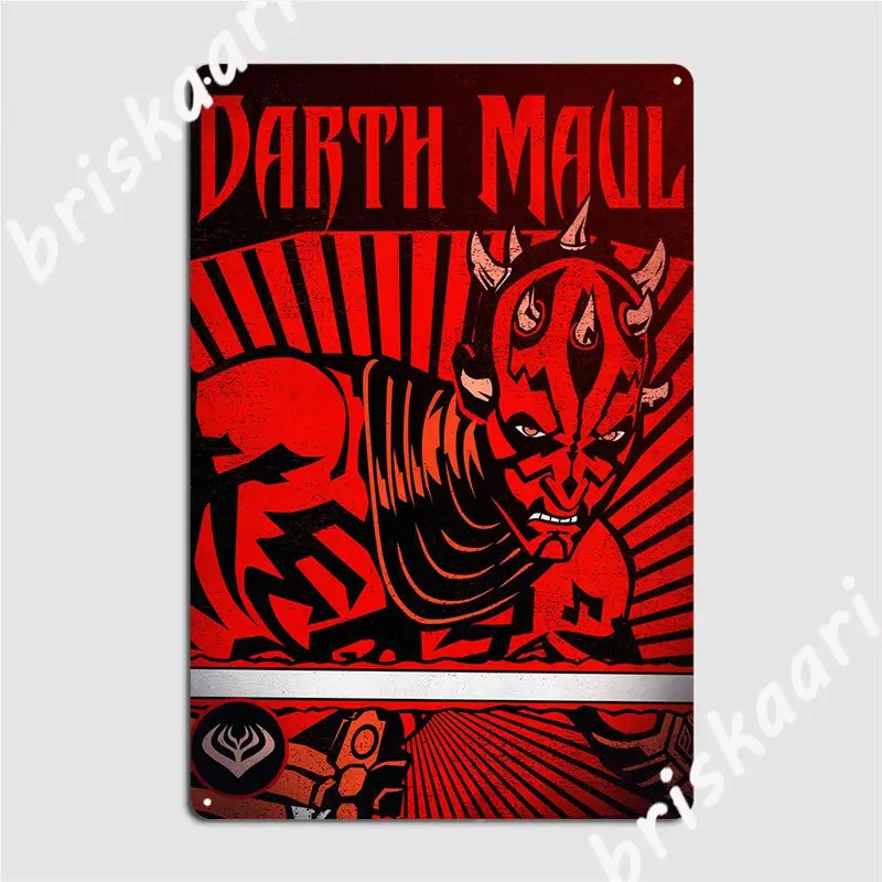 

Металлический плакат Darth Maul, Классическая картина, Декор, фотообои, оловянные плакаты