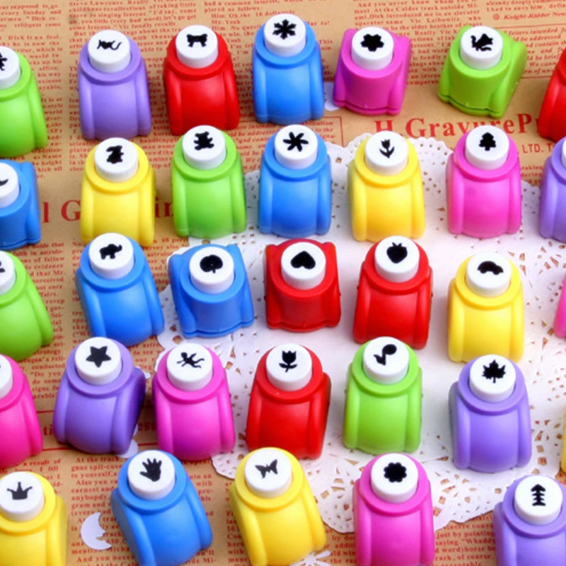 Мини-дыроколы для скрапбукинга искусственная карта ремесло Calico печать сделай