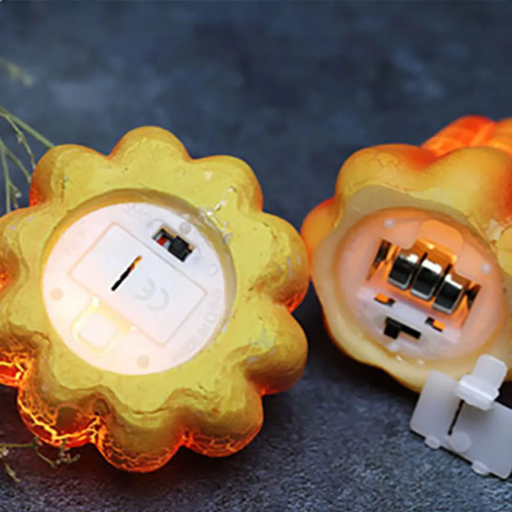 

Orange LED Lantern Pumpkin Fairy Lights for Fall Halloween Holiday Lights Thanksgiving Candles Lanterns for Home Garden Backyard