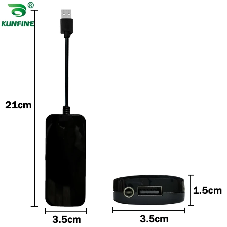 KUNFINE Wireless Wire Apple CarPlay Dongle for Android Car stereo Unit USB Carplay Stick with AUTO | Автомобили и мотоциклы