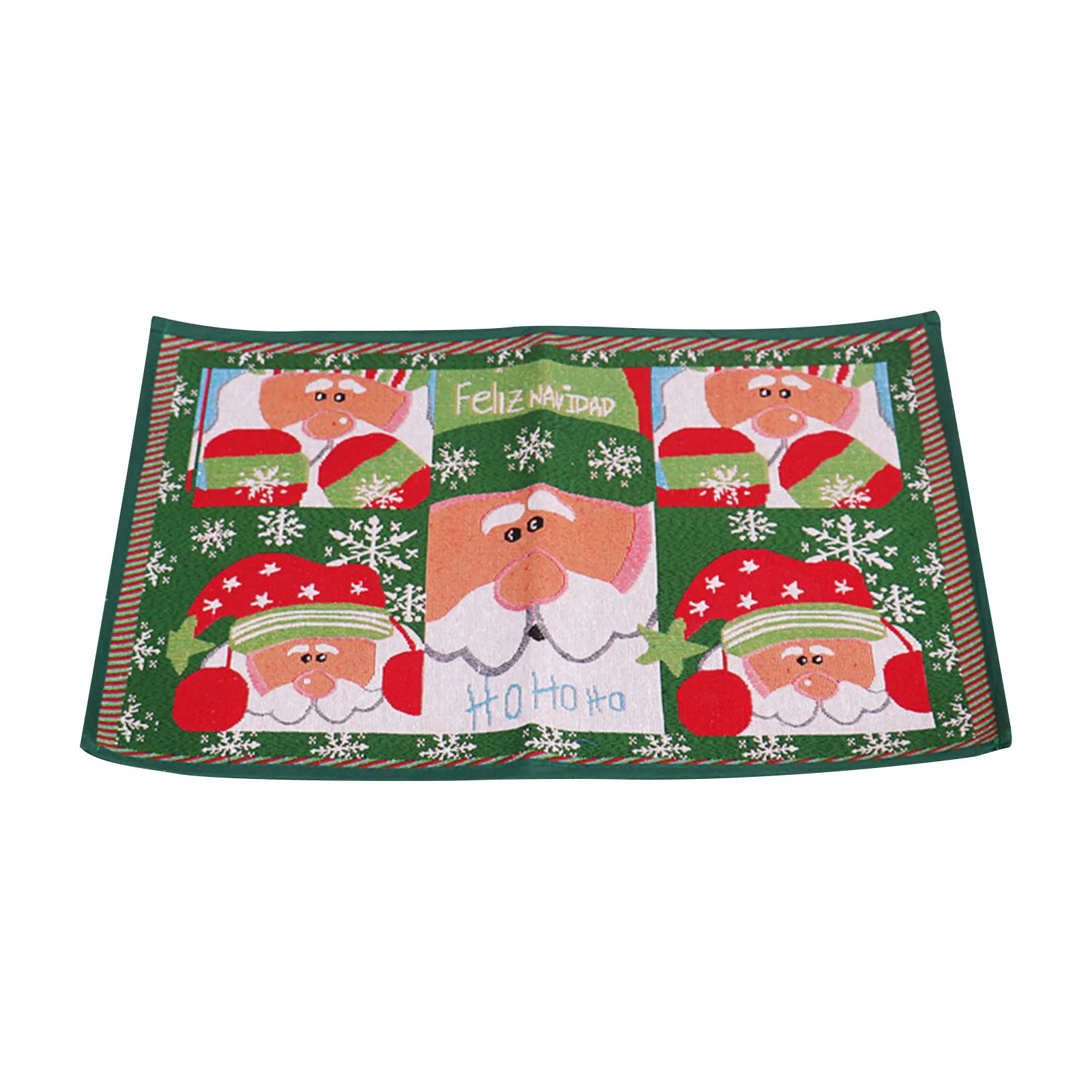 

Doormat Merry Christmas Santa Claus Elk Anti-slip Absorb Water Bath Mat Bathroom Home Kitchen Bedroon Floor Mat Entrance 48X68cm