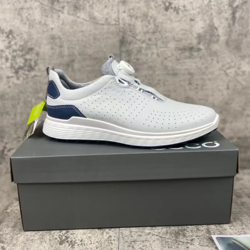 

Golf shoes men's 2021 sports running shoes golf breathable fixed studs rotating buttons convenient and fashionable