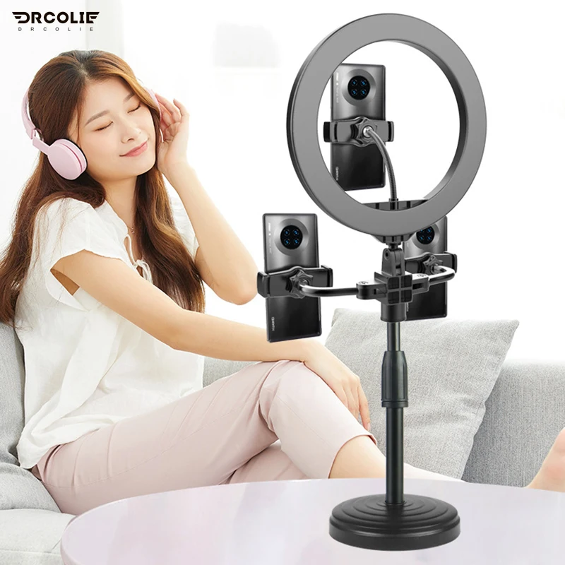 Кольцевой светильник DROCLIE многофункциональная оссветильник ительная лампа для