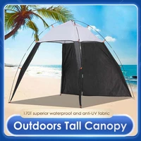 camping awning tent waterproof uv canopy tent outdoors tourist tent beach shelter sun shade tent for fishing camping travel