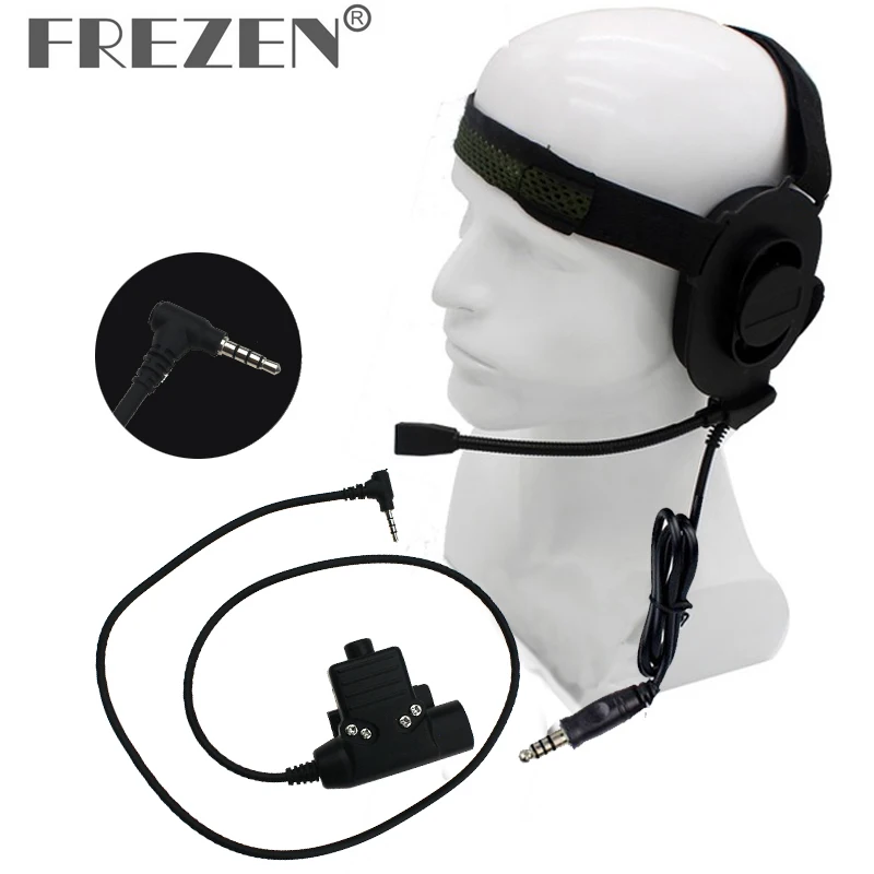 HD01 Z тактические наушники Bowman Elite II с U94 PTT Z113 стандартный выпуск адаптер для Yaesu