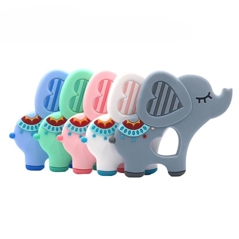 

Infant Baby Teether Pacifier BPA Free Baby Teething Toys Food Grade Silicone Dental Care Teeth Strengthening Tooth Training