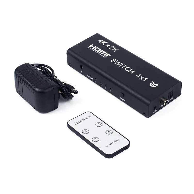 Совместимому с HDMI переключатель пультом дистанционного управления Toslink