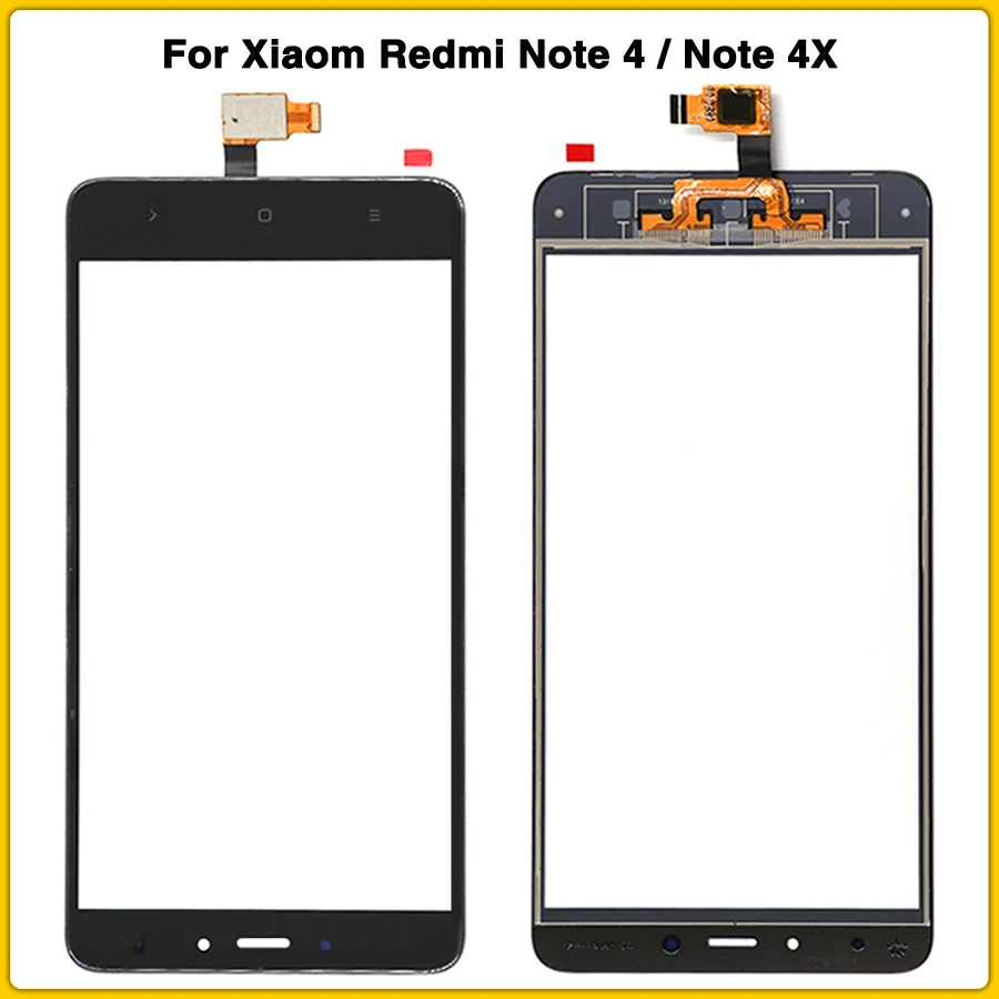 Новинка для Xiaomi Redmi Note 4 сенсорный экран для Xiaomi Redmi Note 4X Сенсорная панель дигитайзер сенсор ЖК-дисплей Переднее внешнее стекло