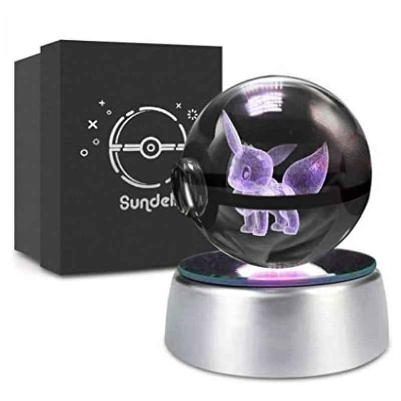 Pokémon Ball Decor Pokemon Go Pikachu игрушечные фигурки животных Pokeball со светодиодсветильник