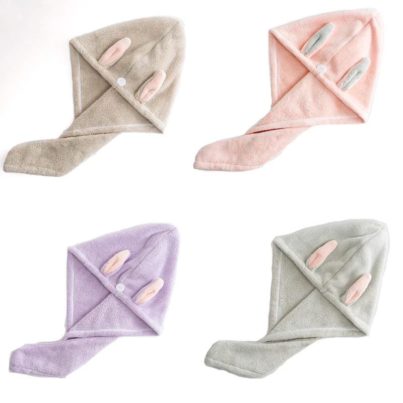 Волшебное быстросохнущее полотенце из микрофибры для волос женщин и девушек