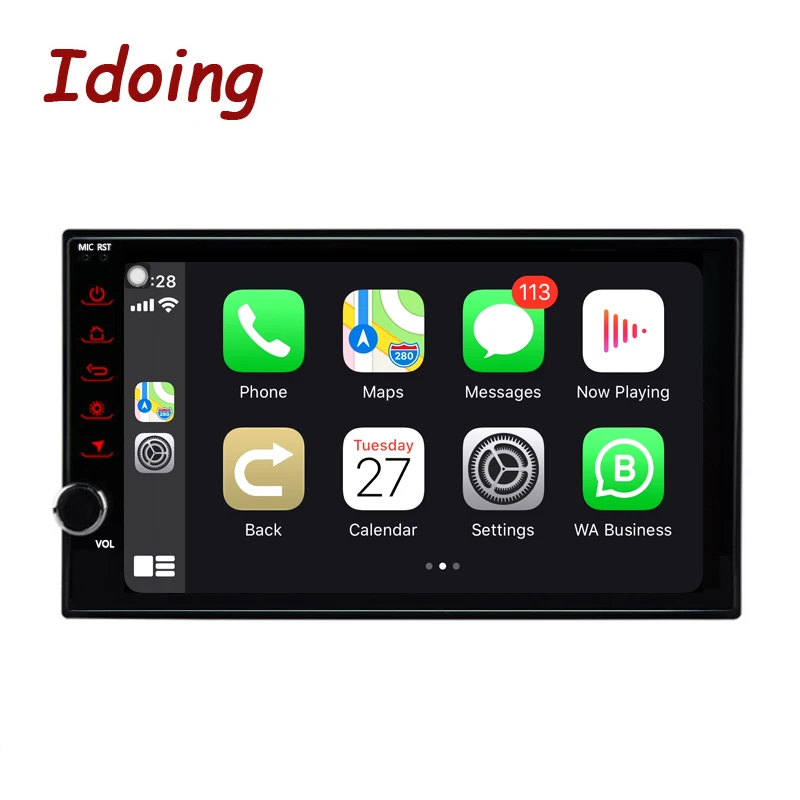 Idoing 7 &quotавтомобильный головный блок Plug And Player Android для Mazda Almera Toyota Volkswagen Nissan Kia VW