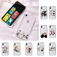 toplbpcs anime jujutsu kaisen phone case for iphone 11 12 13 mini pro xs max 8 7 6 6s plus x 5s se 2020 xr cover