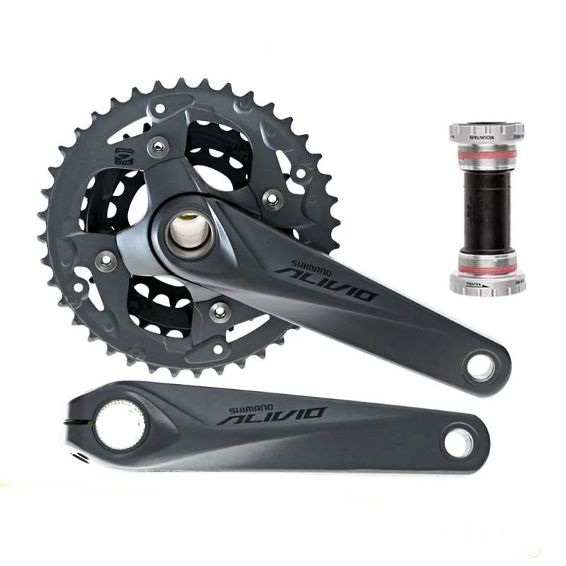 Набор Кривошип горного велосипеда SHIMANO M4050 набор кривошипов для звездочка ALIVIO DEORE