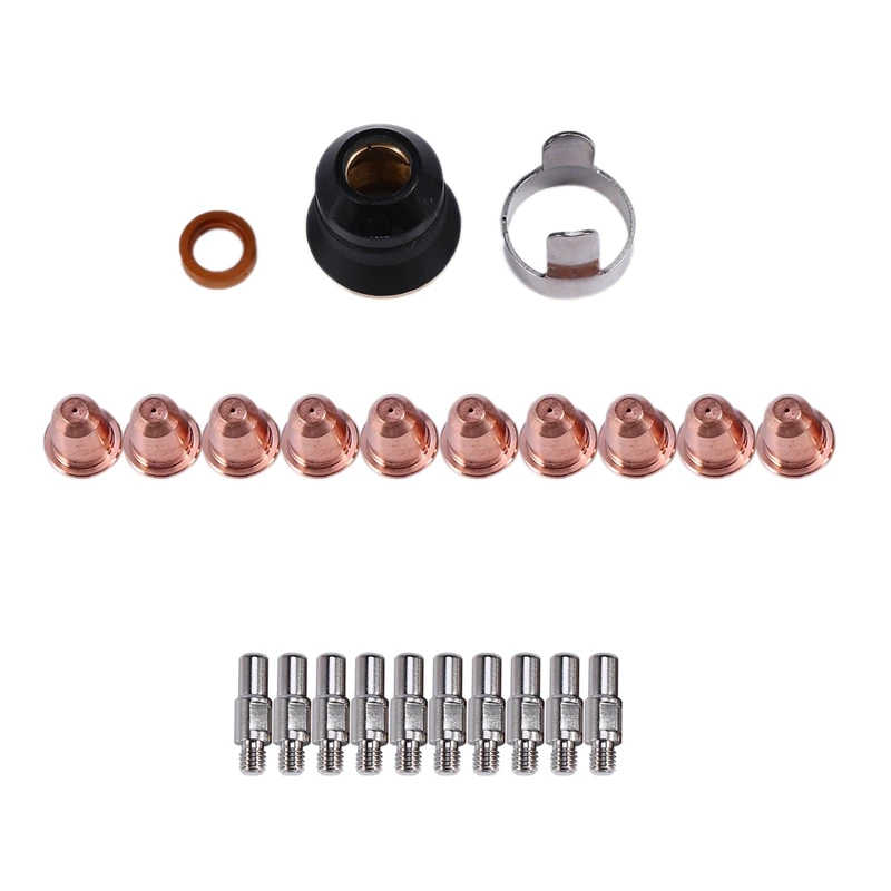 

S45 CUT55 PT-40 PT40 IPT-40 PT-60 PT60 PTM-60 IPT-60 Плазменные расходные материалы для Trafimet 0,9 мм 40A