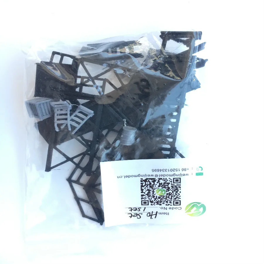 Поезд железнодорожная модель сцены Хо соотношение 1:87 промышленный стиль