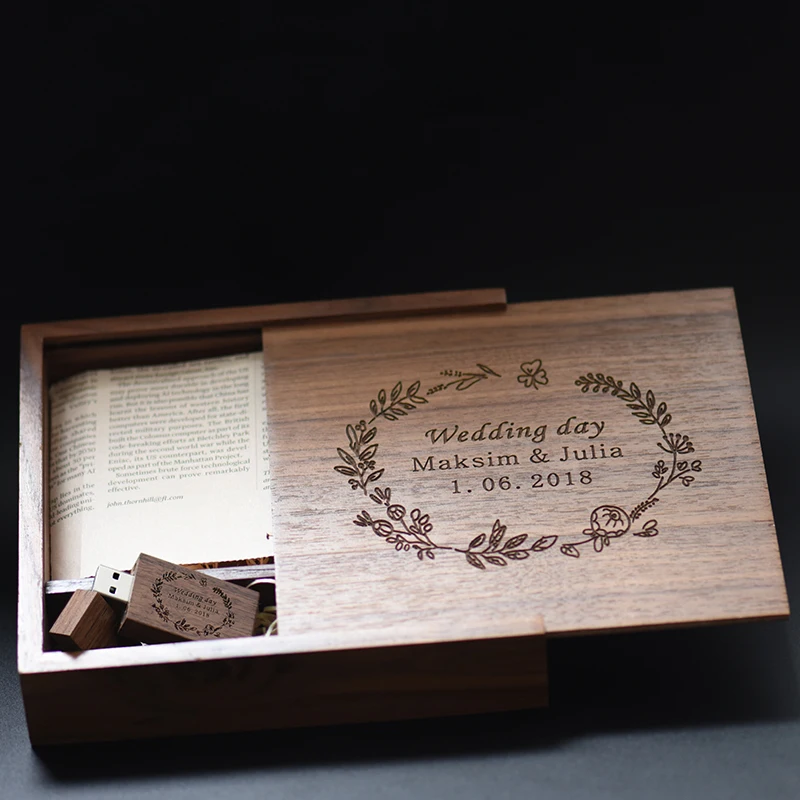 jaster photography gift usb maple woodenbox photography logo 64gb usb flash drive pendrive 4gb 8gb 16gb 32gb usb 2 0 free global shipping