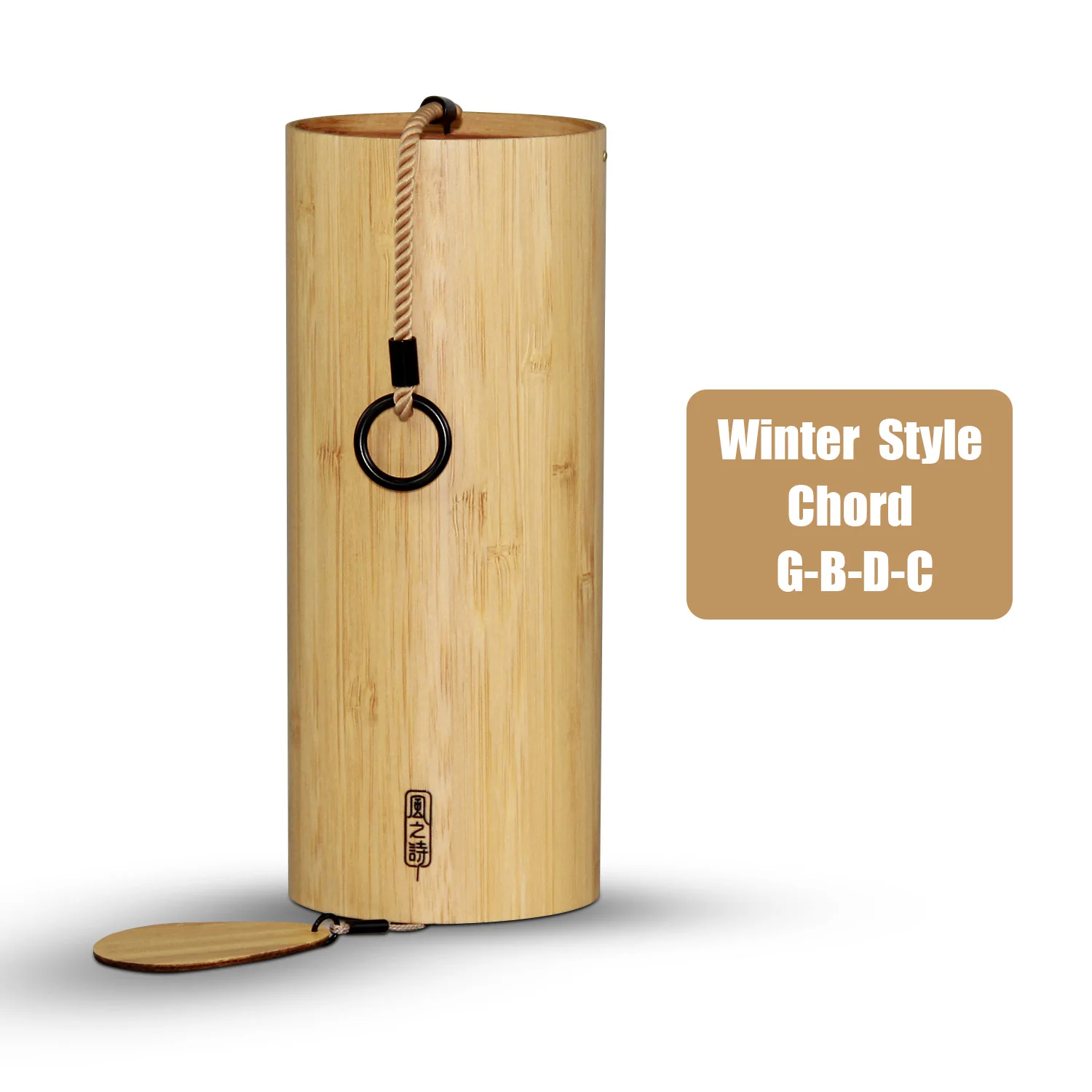 Бамбук колокольчиков Windchime защитный чехол с откидной крышкой для открытый сад