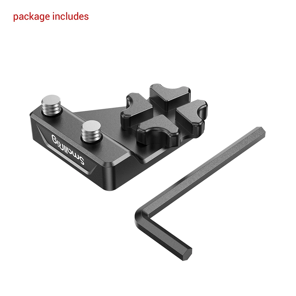 

SmallRig Dslr Camera Mounting Adapter for Z CAM HDMI to SDI Converter WIth Two 1/4-20 Captive Screws Diy Rig Accessories - 2951