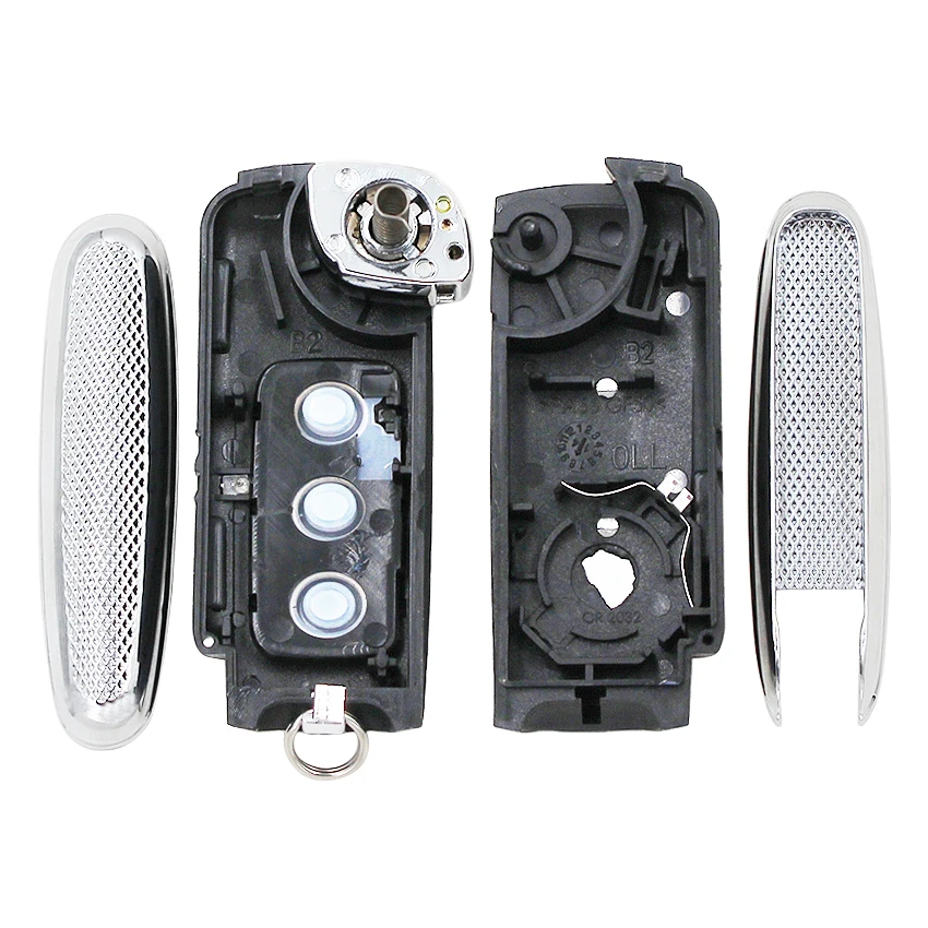 Для стиля Bentley серебристый модифицированный трехкнопочный складной фоточехол