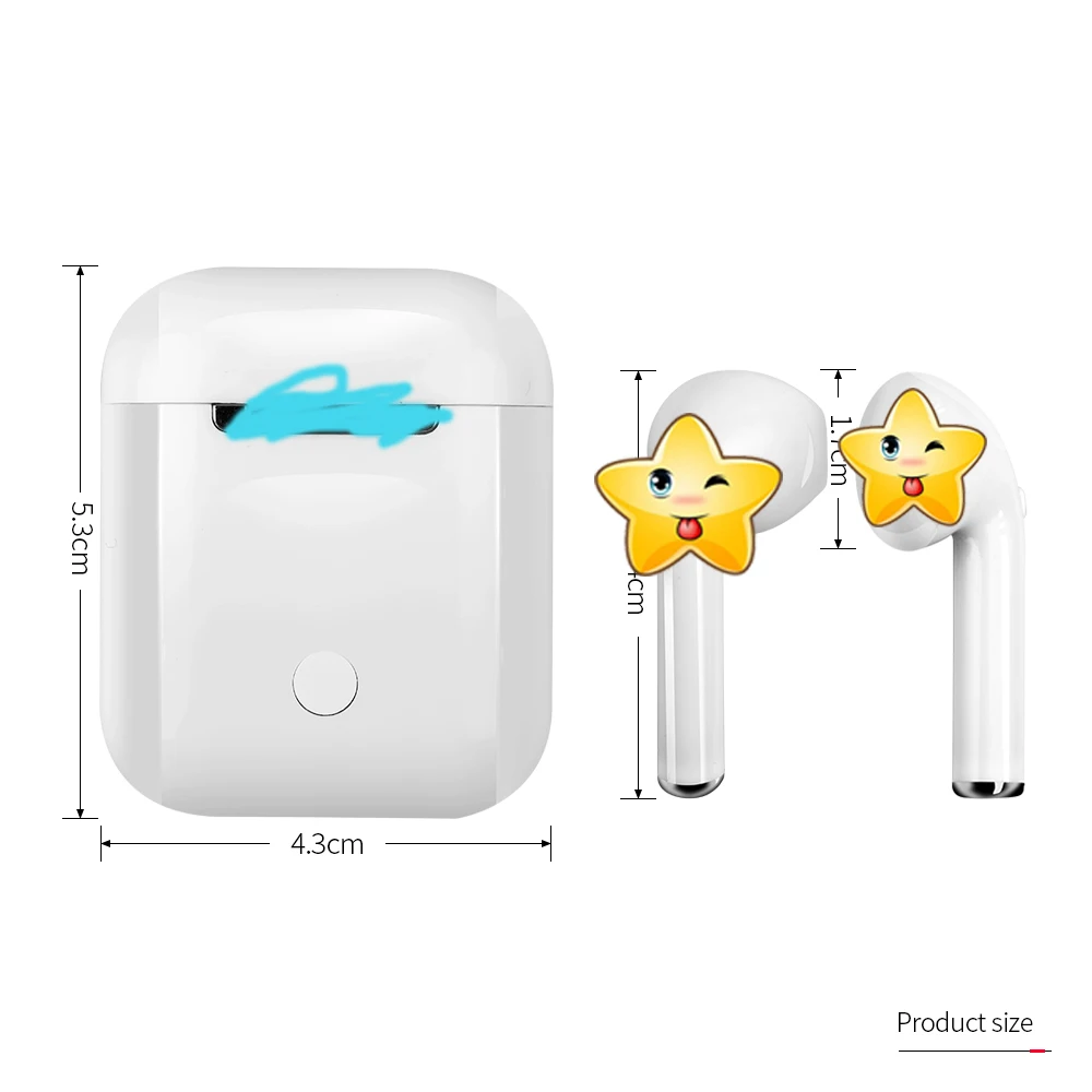 I10 TWS беспроводные Bluetooth наушники 5 0 Air in Ear Auriculares с сенсорным управлением