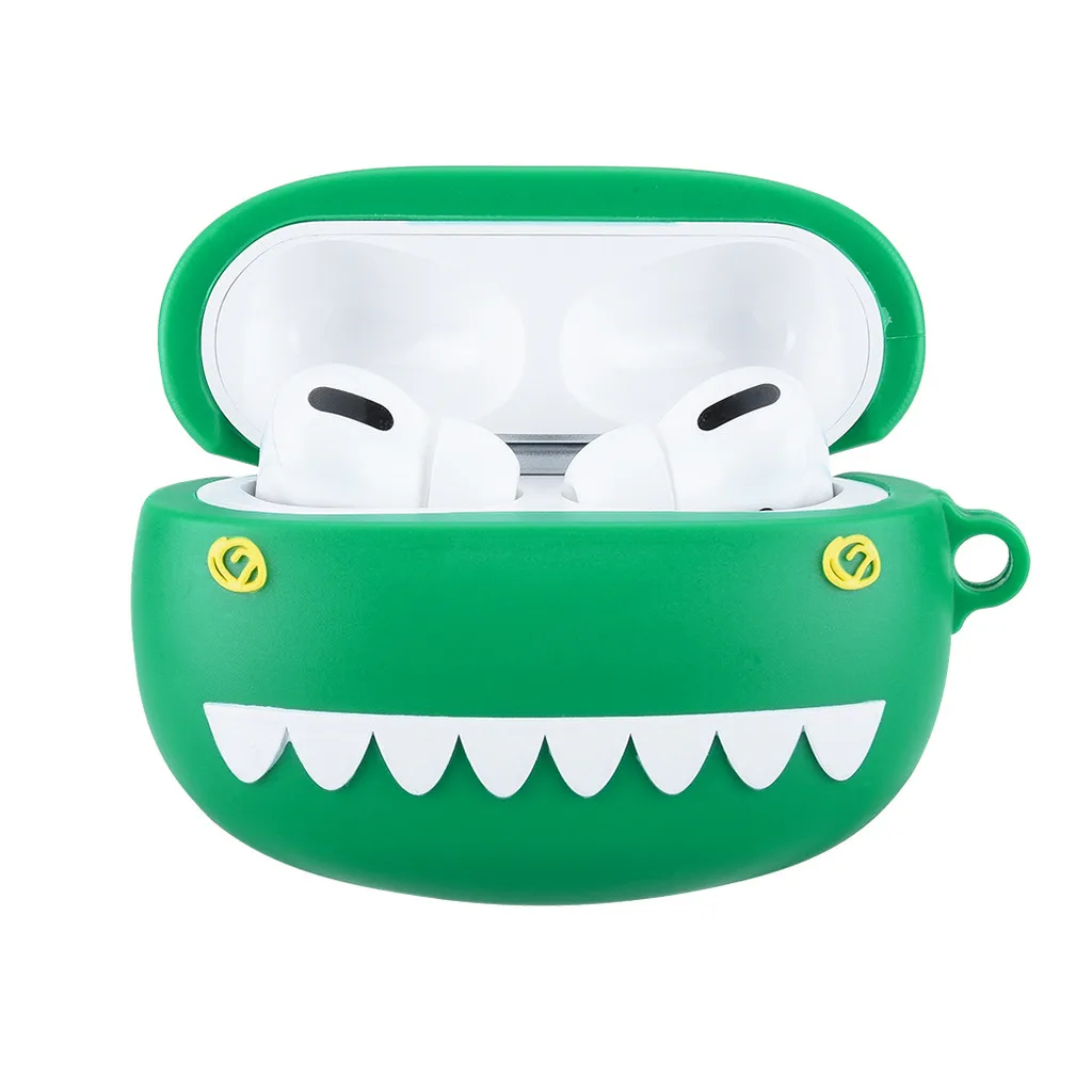 Наушники для AirPods Pro 2019 беспроводная зарядная коробка силиконовый чехол защиты от