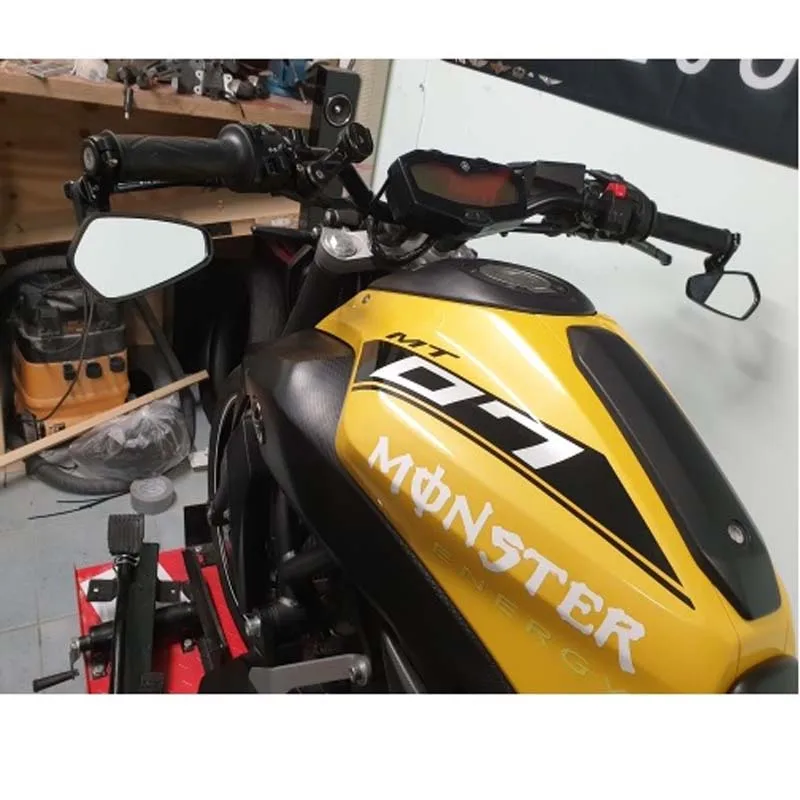 Универсальные алюминиевые ручки для зеркала заднего вида 4 цвета 7/8 дюйма 22 мм