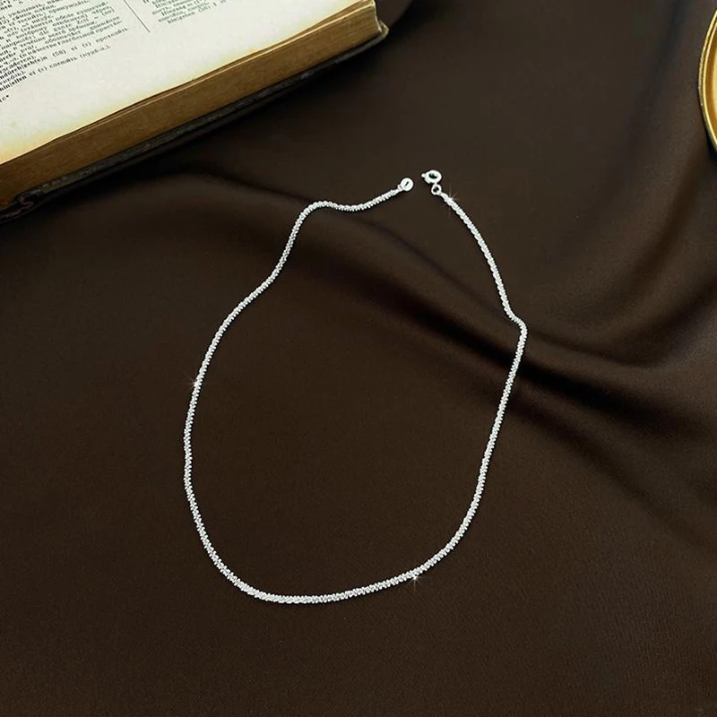 

2021 Fashion New High-End Pearl Drop Pendant Double Layer Necklace Simple And Exquisite Temperament Female Romantic Jewelry Gift