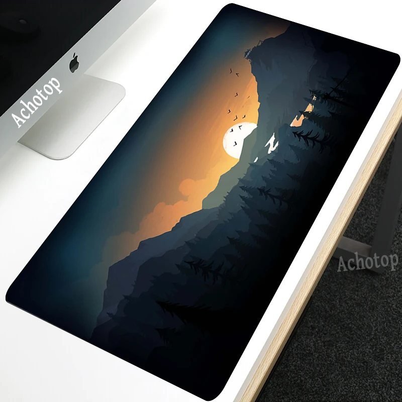 

Коврик для мыши Firewatch, игровой коврик для мыши, 80x30 см, большой компьютерный коврик для клавиатуры и мыши, USB Настольные Коврики для настольно...