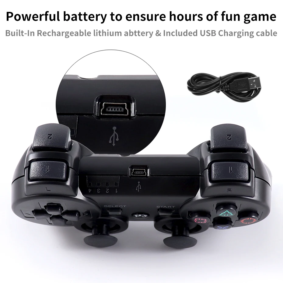 Беспроводной Bluetooth контроллер для SONY PS3 геймпад игровой станции 3 джойстик