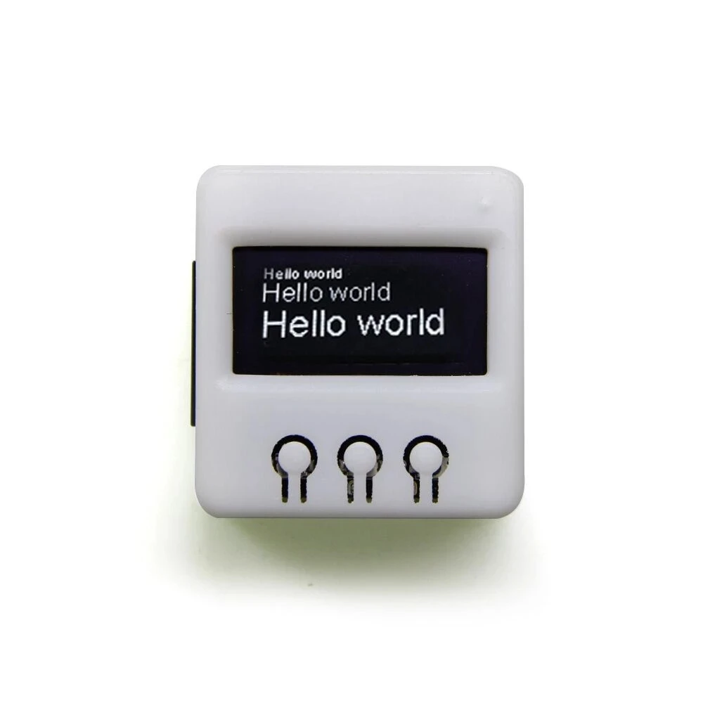 

LILYGO® TTGO T-Hacker DIY BOX ESP8266 Wifi OLED Display Attack Weather Station Temperature Humidity Sensor For PS4-WiFi