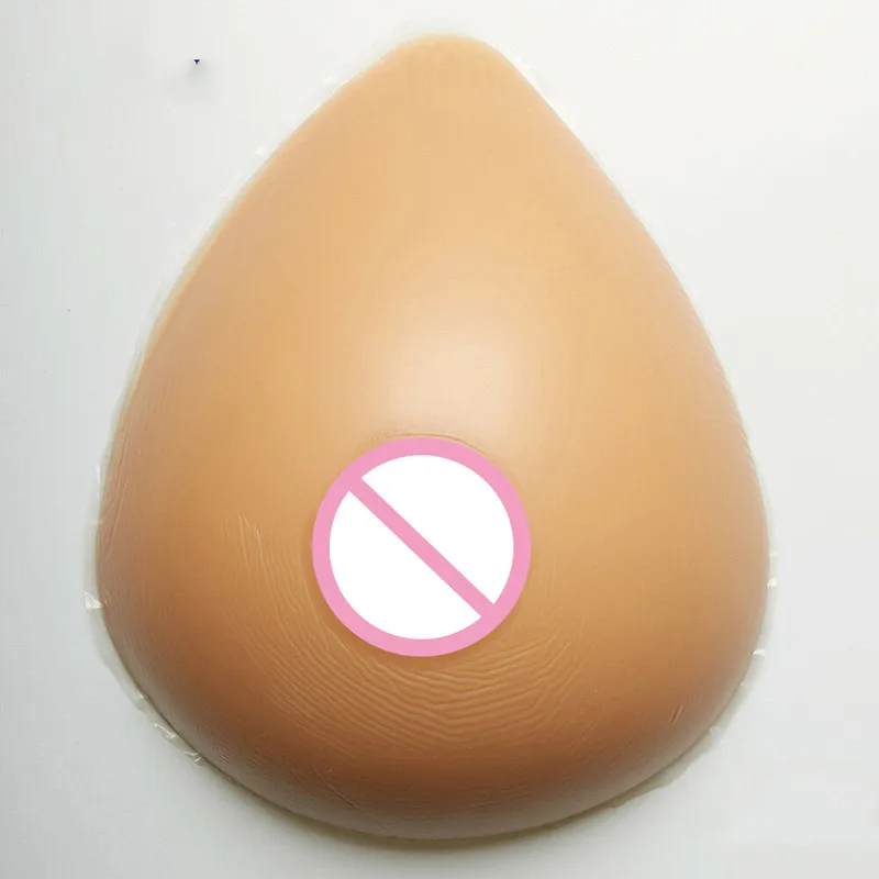 Silicone Breasts Forms FF Cup 2000g Artificial Soft Fake Boobs Crossdresser Transgender Backless Invisible Strapless Bra Push Up