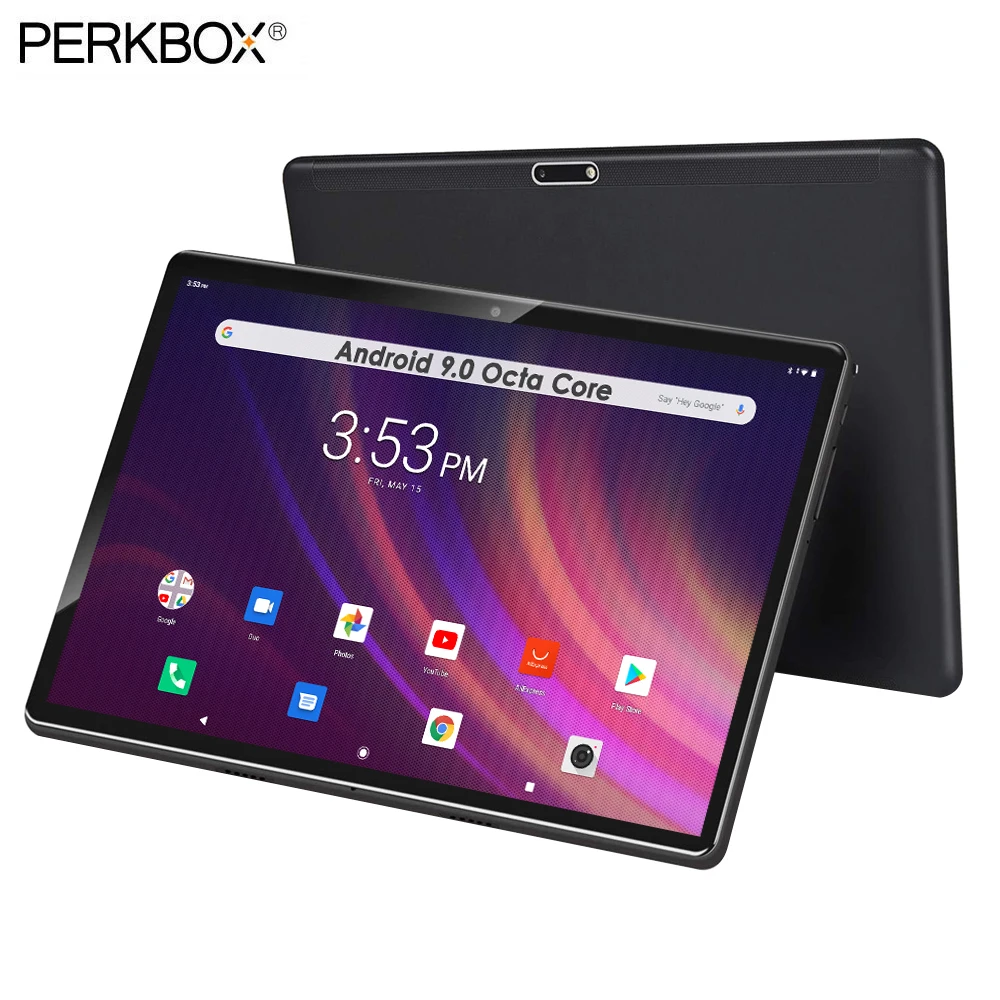 Планшет Perkbox M10 10 дюймов Восьмиядерный 6 ГБ ОЗУ 64 Гб ПЗУ 1280x800 IPS 4G FDD LTE Wi Fi Bluetooth ет