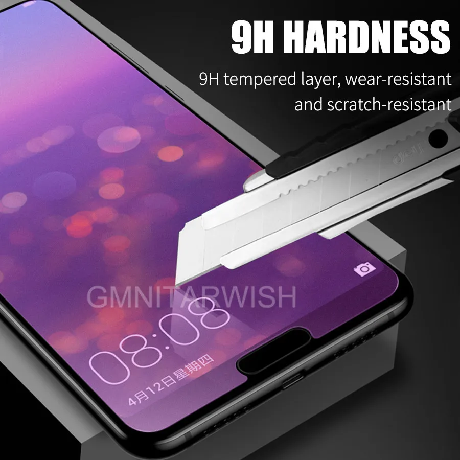 Анти УФ Фиолетовый Синий светильник отпечатков пальцев Матовый закаленное