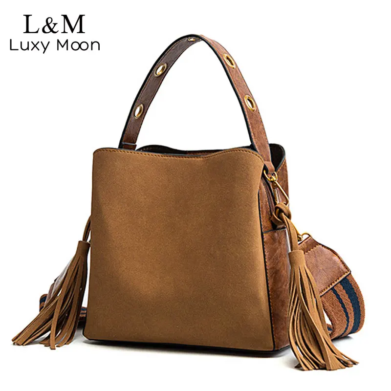 Матовая женская сумка мешок в стиле ретро винтажный изысканный мессенджер с