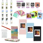 Квадратный фотоальбом, цветная книгаальбом для стеннаклейки для пленочной бумаги Fujifilm Instax SQ6 SQ10 SQ20, фотоаппарата и принтера Share SP-3