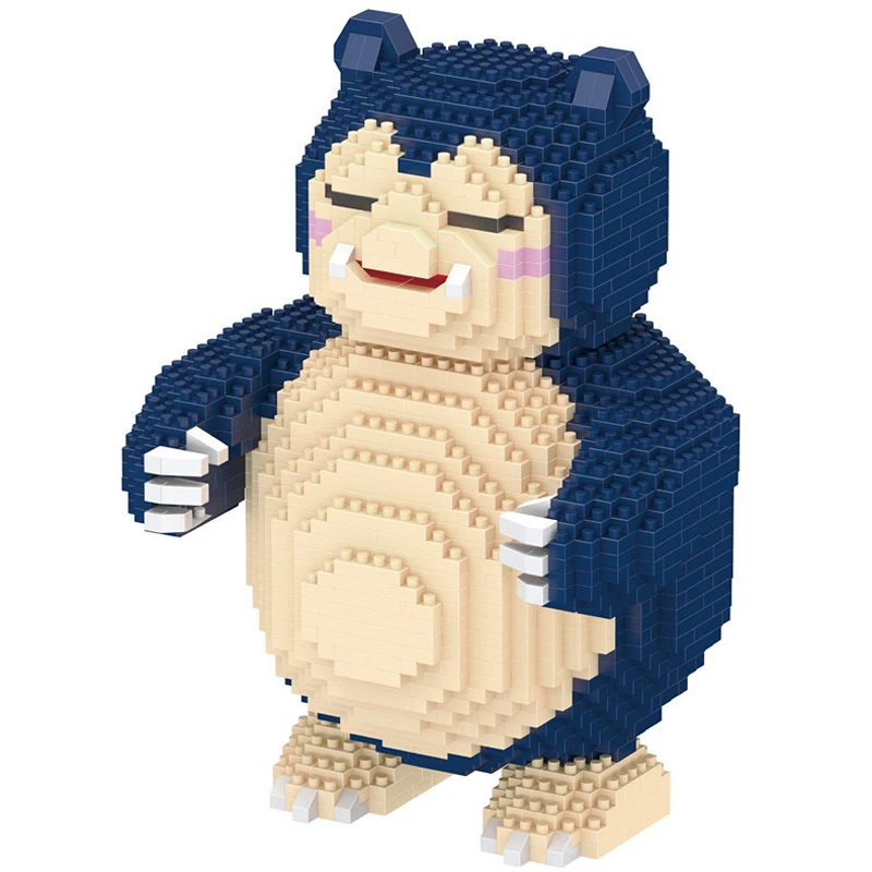 1780 шт. + 6606-6609 Карманный Монстр Pikaqiu Mini Building Venusaur blastatic Charizard Snorlax Gyarados алмазные