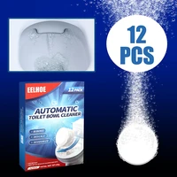 12pcs toilet cleaning effervescent tablet descaling agent deodorization cleaner bathroom accessories household cleaning product