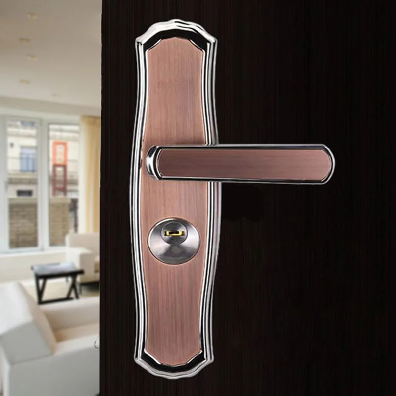 Многофункциональная дверная ручка с защитой от кражи из нержавеющей стали